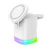 3 In 1 Magnetic Wireless Fast Charger For Smart Phone RGB Ambient Light Charging Station For Airpods IWatch - Image 5
